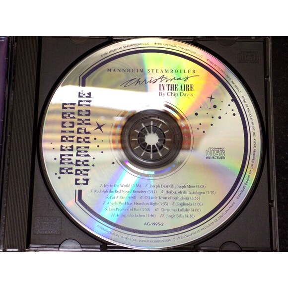 Holiday Music CD Lot Mannheim Steamroller, Winter Wonder, & Celtic Christmas - Picture 7 of 16